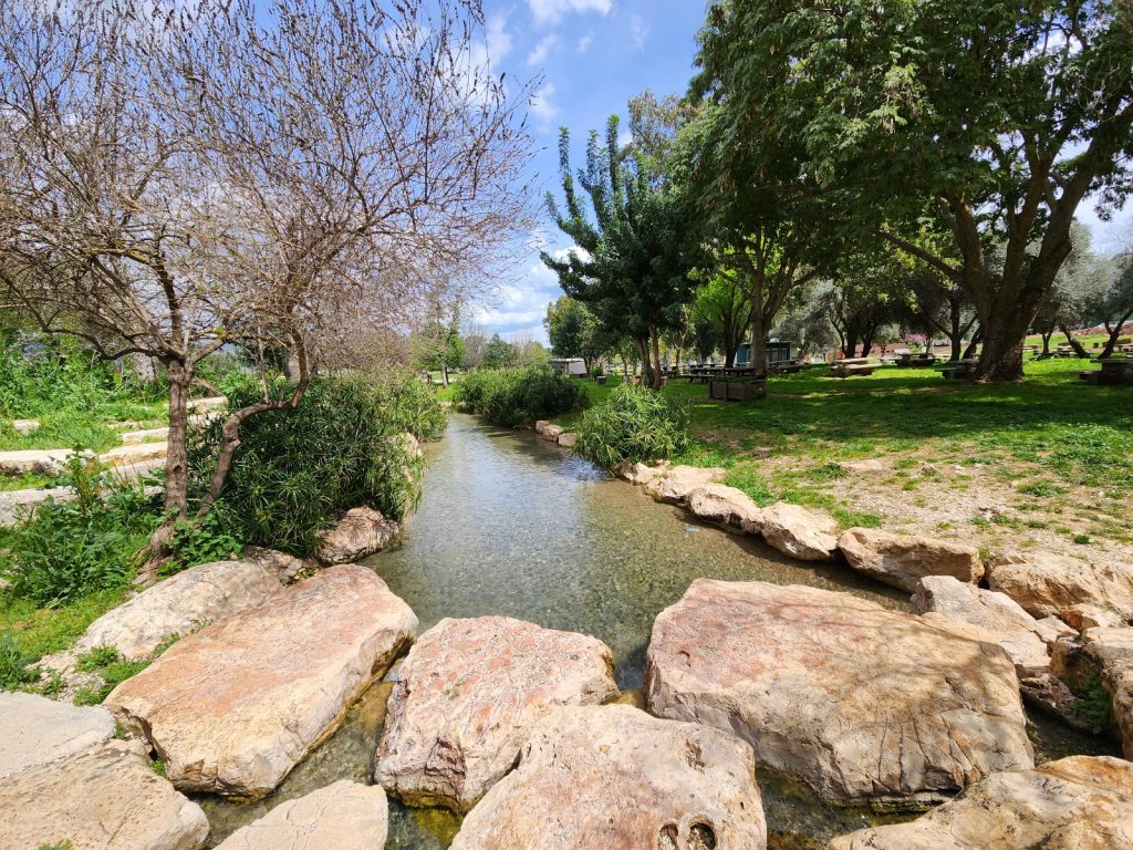חניון לילה מעיין חרוד – לינה נגישה למרגלות הגלבוע